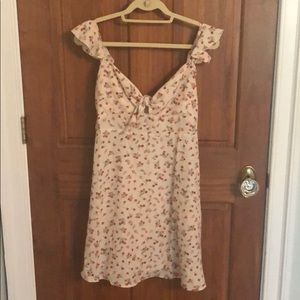 Floral mini dress